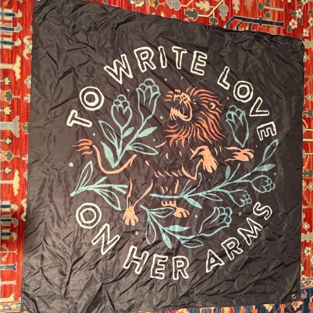 To Write Love on Her Arms Flag Banner Tapestry Wall Decor
